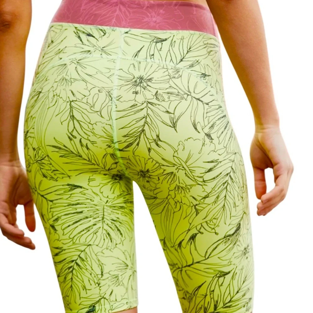 FREE PEOPLE MOVEMENT: Electric Line Fired Up Bike Shorts -Size XS